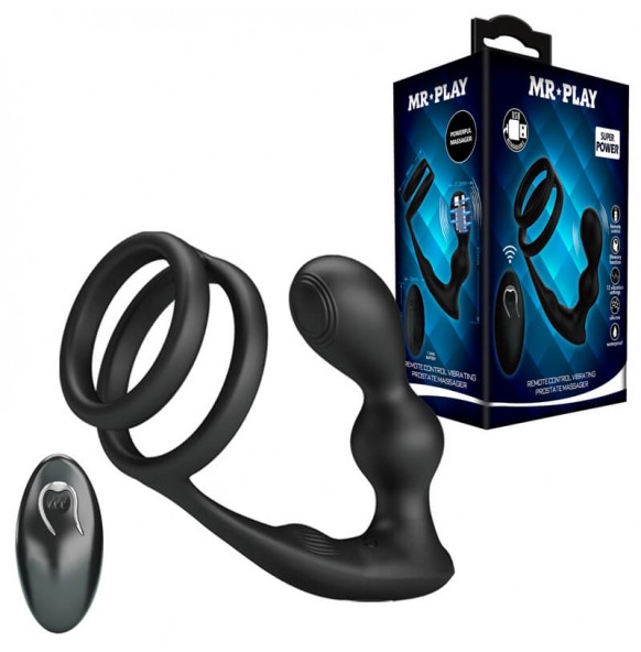 MR PLAY - Marshal Anal Plug Prostate Massager (Wireless Remote - Chargeable) MR PLAY - Marshal Anal Plug Prostate Massager (Wireless Remote - Chargeable)
